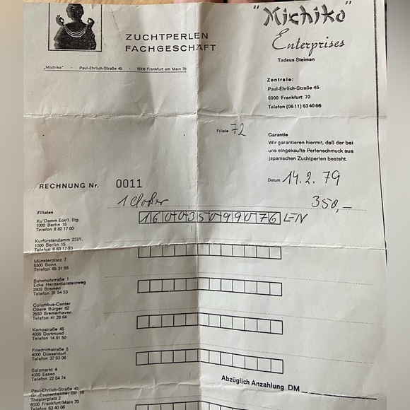 Pearl choker - Picture 2 of 6